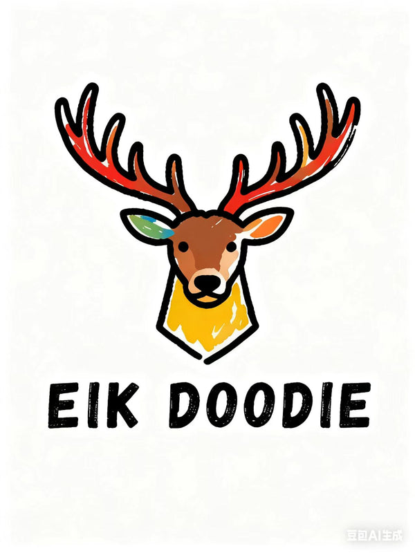 Elk Doodle