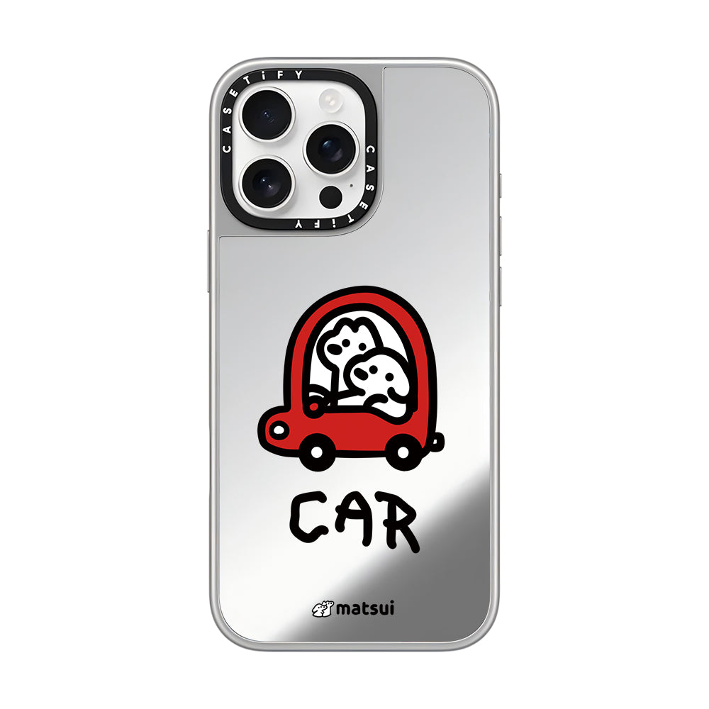 Little red car phone case