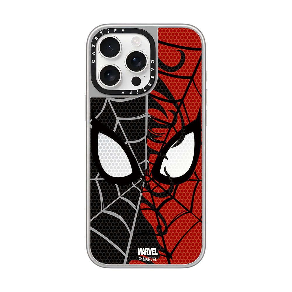 Two-faced Spider-Man phone case