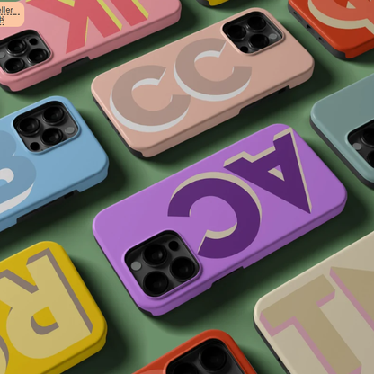 English letter custom phone case