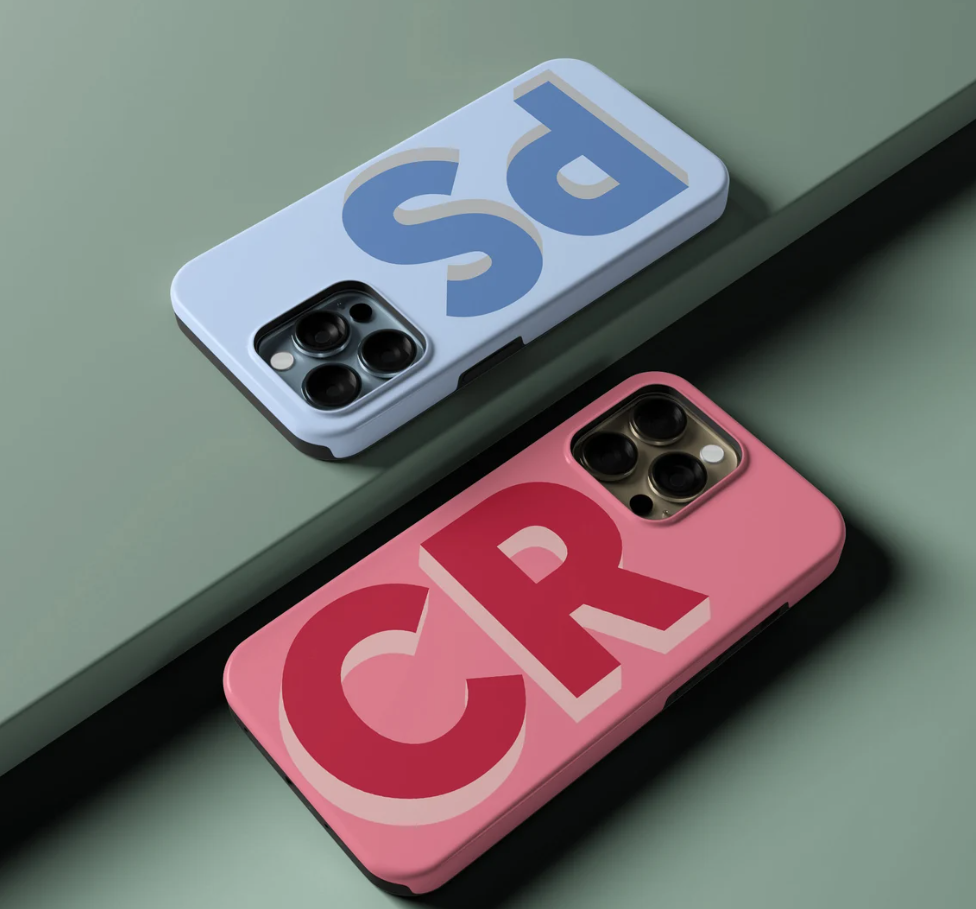 English letter custom phone case