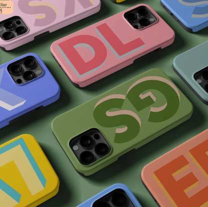 English letter custom phone case